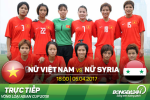 Nữ Việt Nam 11-0 Nữ Syria (KT): Màn khởi đầu rực rỡ