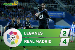 Tổng hợp: Leganes 2-4 Real Madrid (Vòng 30 La Liga 2016/17)