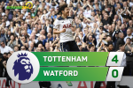 Tổng hợp: Tottenham 4-0 Watford (Vòng 32 NHA 2016/17)