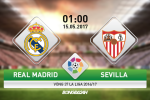 Real Madrid vs Sevilla (1h ngày 15/5): Cẩn thận nguồn hứng khởi Blanquirrojos
