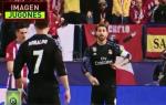 Trung vệ Ramos đã "chỉ dẫn" cho Ronaldo câu thẻ đỏ ở trận Atletico 2-1 Real