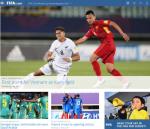 U20 Việt Nam xuất hiện trên trang chủ FIFA sau trận hòa lịch sử