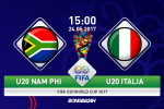 U20 Nam Phi 0-2 U20 Italia (KT): Chiến thắng đơn giản của "Azzurri trẻ"