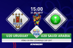 U20 Uruguay 1-0 U20 Saudi Arabia (KT): Chỉ một là đủ