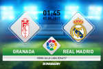Granada vs Real Madrid (1h45 ngày 7/5): Huyền thoại đối đầu