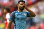 M.U bất ngờ quan tâm đến tiền đạo Sergio Aguero