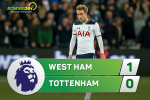 Tổng hợp: West Ham 1-0 Tottenham (Vòng 36 NHA 2016/17)