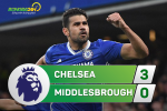 Tổng hợp: Chelsea 3-0 Middlesbrough (Vòng 36 NHA 2016/17)