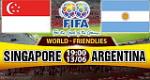 Nhận định Singapore vs Argentina 19h00 ngày 13/6 (Giao hữu quốc tế)