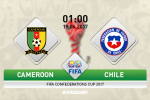 Cameroon vs Chile (1h00 ngày 19/6): Bữa tiệc bóng đá tấn công