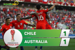 Tổng hợp: Chile 1-1 Australia (Confed Cup 2017)