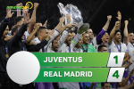 Tổng hợp: Juventus 1-4 Real Madrid (Chung kết Champions League 2016/17)