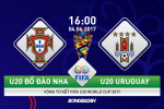 U20 BĐN 2-2 (pen 4-5) U20 Uruguay (KT): "Seleccao trẻ" thua đau sau loạt đấu súng kiểu mới