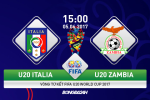 U20 Italia 3-2 U20 Zambia (KT): Chơi thiếu người, "Azzurri trẻ" vẫn xuất sắc vào bán kết