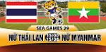 Nhận định Nữ Thái Lan vs Nữ Myanmar 15h00 ngày 15/8 (Sea Games 29)