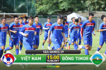 U22 Việt Nam vs U22 Đông Timor (15h00 ngày 15/8): Lấy tấn công làm điểm tựa