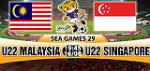 Nhận định U22 Malaysia vs U22 Singapore 19h45 ngày 16/8 (Sea Games 29)