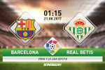 Barcelona vs Real Betis (1h15 ngày 21/8): Đá vì thành phố, vì chính mình
