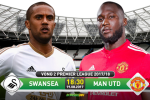 LINK XEM TRỰC TIẾP Swansea vs MU 18h30 ngày 19/8 (NHA 2017/18)