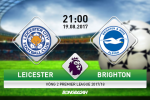 Leicester 2-0 Brighton (KT): Chiến thắng đầu tay của bầy cáo