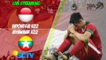 Tổng hợp: U22 Indonesia 3-1 U22 Myanmar (Sea Games 29)