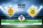 Uruguay vs Argentina (6h00 ngày 1/9): Cơn bĩ cực của Tabarez