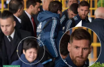 Messi ghi điểm trong mắt NHM Uruguay bằng hành động thân thiện