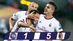 Austria Vienna 1-5 AC Milan: Hattrick của Andre Silva