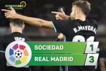 Tổng hợp: Sociedad 1-3 Real Madrid (Vòng 4 La Liga 2017/18)