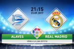 Alaves vs Real Madrid (21h15 ngày 23/9): Cậy nhờ… đất khách