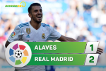 Tổng hợp: Alaves 1-2 Real Madrid (Vòng 6 La Liga 2017/18)