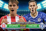 Atletico 1-2 Chelsea (KT): The Blues thắng kịch tính vào những giây cuối cùng