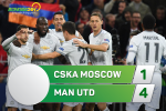CSKA Moscow 1-4 MU: Hàng công thăng hoa, Quỷ đỏ lại thắng đẹp ở cúp C1