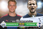 Huddersfield 0-4 Tottenham (KT): Sát thủ Kane "hạ gục nhanh, tiêu diệt gọn" tân binh