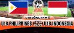 Nhận định U18 Philippines vs U18 Indonesia 18h30 ngày 7/9 (Giải U18 Đông Nam Á 2017)