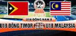 Nhận định U18 Đông Timor vs U18 Malaysia 18h30 ngày 8/9 (U18 Đông Nam Á 2017)