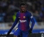 "Bom tấn" Dembele của Barca sắp cập bến Chelsea?