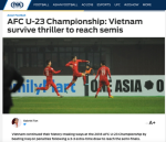 Truyền thông Quốc tế nói gì về câu truyện cổ tích của U23 Việt Nam?