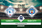 Cardiff 0-2 Man City: Chuyện đoạt vé quá đơn giản