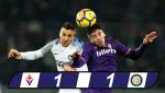 Fiorentina 1-1 Inter Milan: Cầm vàng mà để vàng rơi