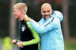 Pep cập nhật tình hình chấn thương của De Bruyne
