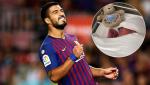Tiền đạo Suarez đón tin mừng trước trận Barca vs Inter