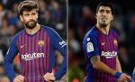 Barca lục đục nội bộ: Suarez hằm hè Pique sau trận thua Betis