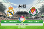 Nhận định Real Madrid vs Valladolid (22h15 ngày 3/11): Trong làn gió đổi thay