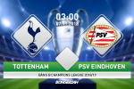 Phân tích, giải mã trận đấu Tottenham vs PSV Eindhoven (Champions League 2018/19)
