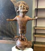 Tiền đạo Salah được dựng tượng hài hước ở Ai Cập