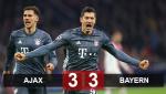 Ajax 3-3 Bayern Munich: Đại tiệc bàn thắng ngày khép lại vòng bảng