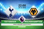 Nhận định Tottenham vs Wolves (22h00 ngày 29/12): Lại thêm một chiến thắng hủy diệt?