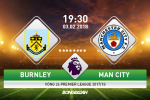 Burnley 1-1 Man City (KT): Tân vương sảy chân trên Turf Moor