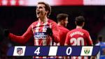 Atletico Madrid 4-0 Leganes: Griezmann tiếp tục thăng hoa với cú poker
